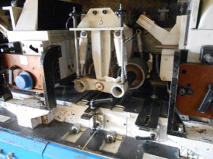 Used LEADERMAC PLANERMAC 445, 18" TOP AND BOTTOM, 4-HEAD HIGH SPEED PLANER-MOULDER