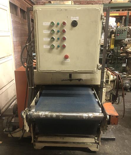 Used DUBOIS SBD-24, 24" DOUBLE-HEAD DENIBBING SANDER