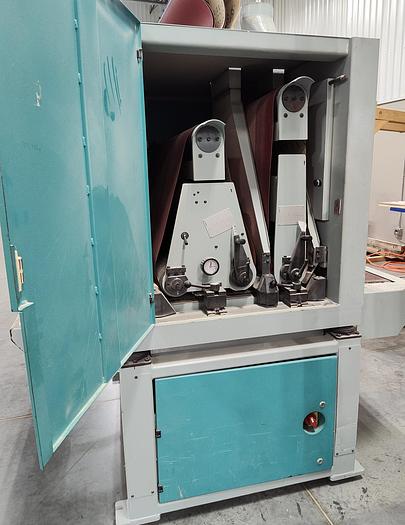 Used HOLZHER KUNDIG TOPIQ 2-43, 43" DOUBLE-HEAD WIDE-BELT SANDER