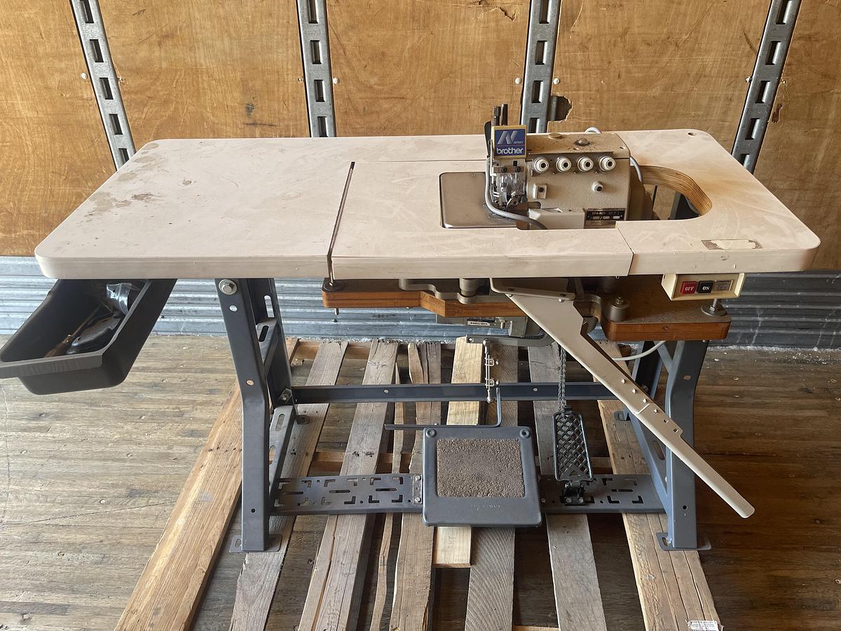 Used BROTHER EF4-N21-57-7 SEWING MACHINE