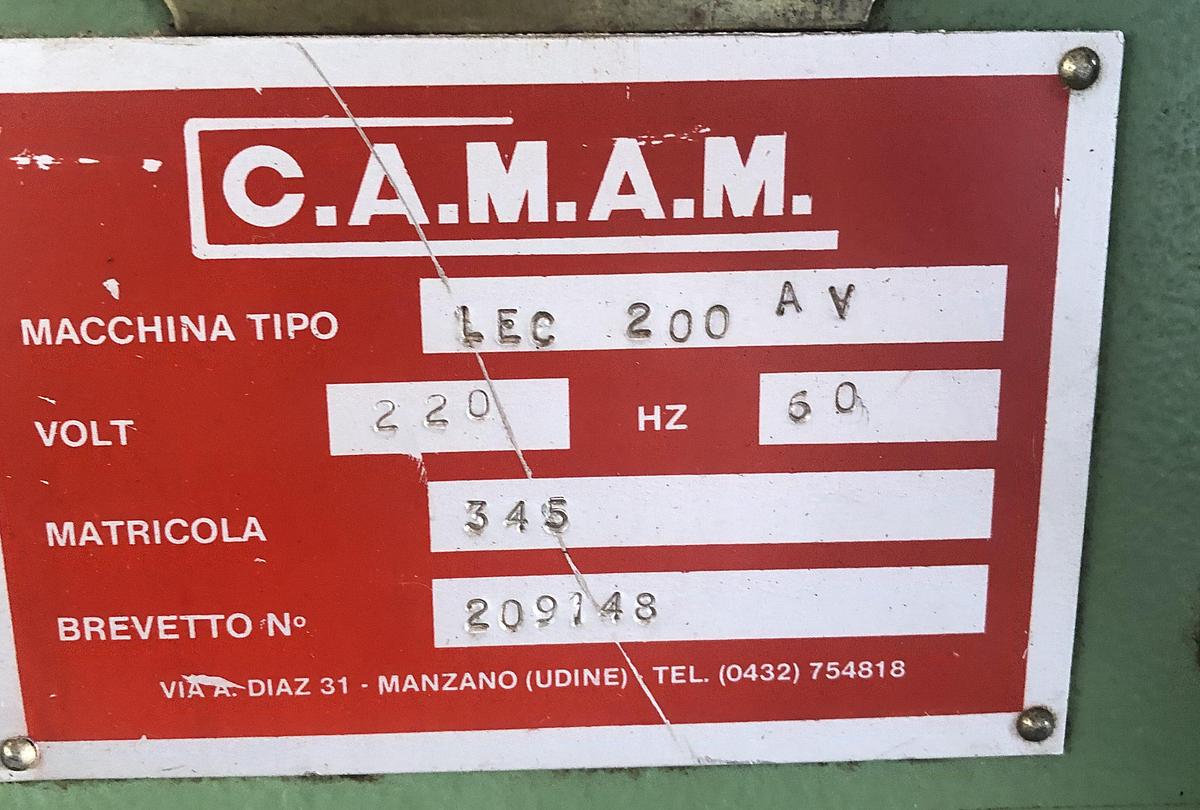 Used CAMAM LEC-200 AV, ORBITAL SANDER