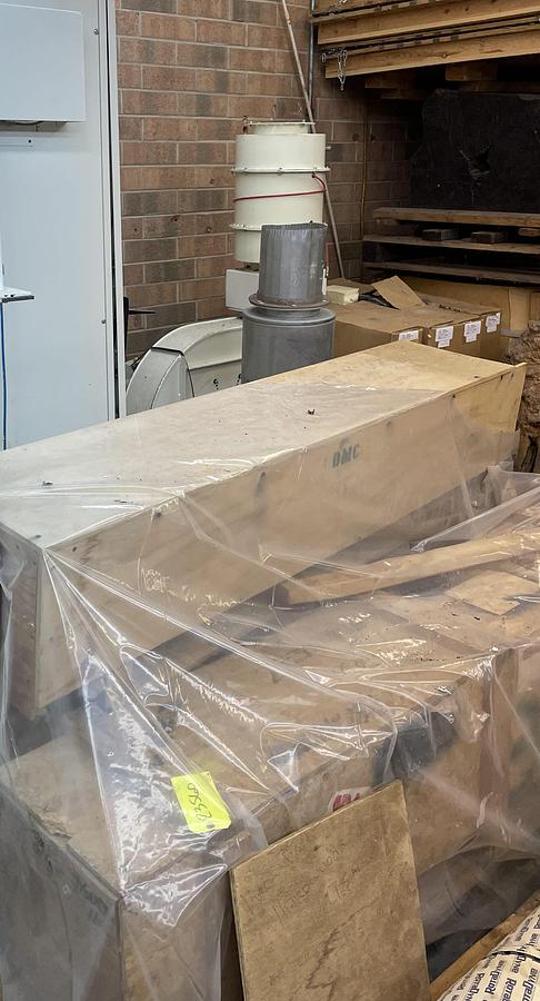 Used DMC UNISAND 2000-1, 52" 5-HEAD TOP AND 3-HEAD BOTTOM WIDE-BELT SANDER