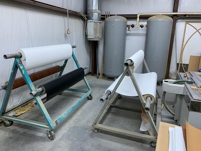 Used IBERPRESS  1528E MEMBRANE PRESS  H-1401