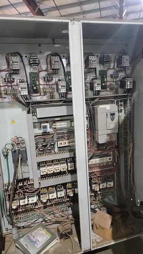 Used LEADERMAC PLANERMAC 445, 18" TOP AND BOTTOM, 4-HEAD HIGH SPEED PLANER-MOULDER