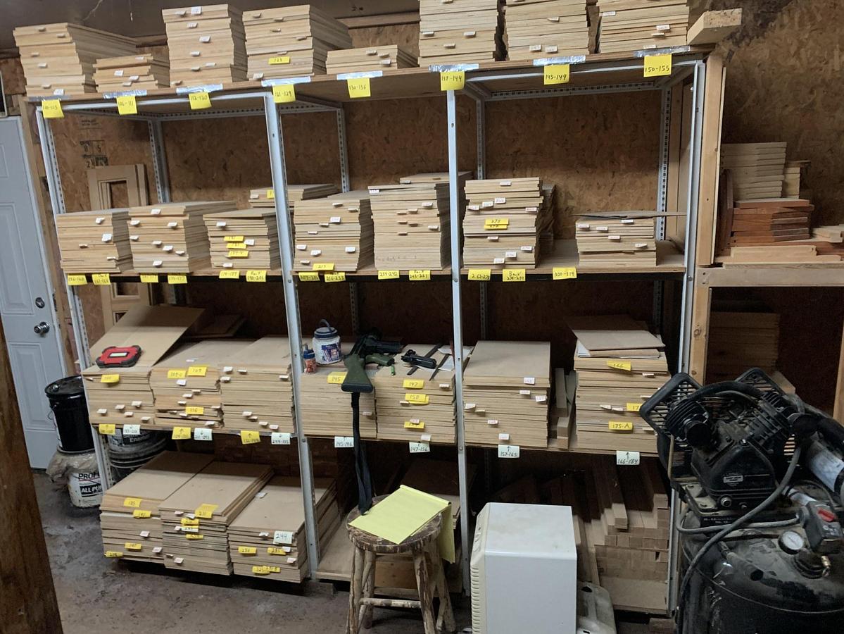 Used Assets of a Decorative Wood Novelty Items Business