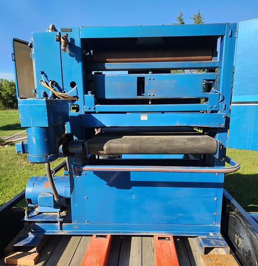 Used AEM 37 ALL-AMERICAN WOOD 37" SINGLE-HEAD WIDE-BELT SANDER