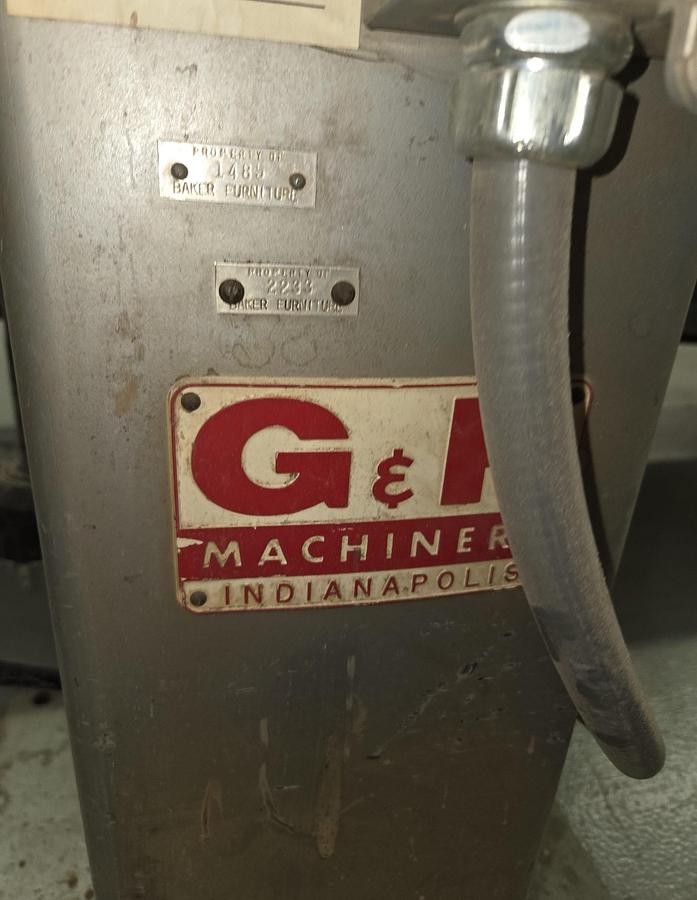 Used G&P DOUBLE-SPINDLE COMBINATION PUMP AND BRUSH SANDER