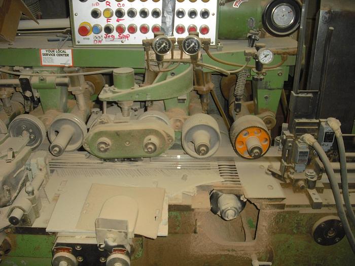 Used WEINIG PFA-22N, 7-HEAD MOULDER