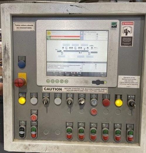 Used WEINIG POWERMAT-1200, 6-HEAD MOULDER
