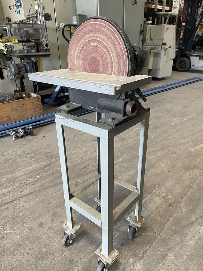 Used GRIZZLY, G7297 12" DISC SANDER