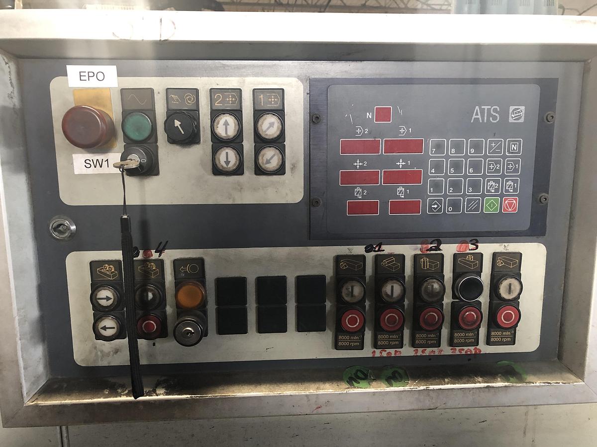 Used WEINIG UNIMAT-23, 5-HEAD MOULDER