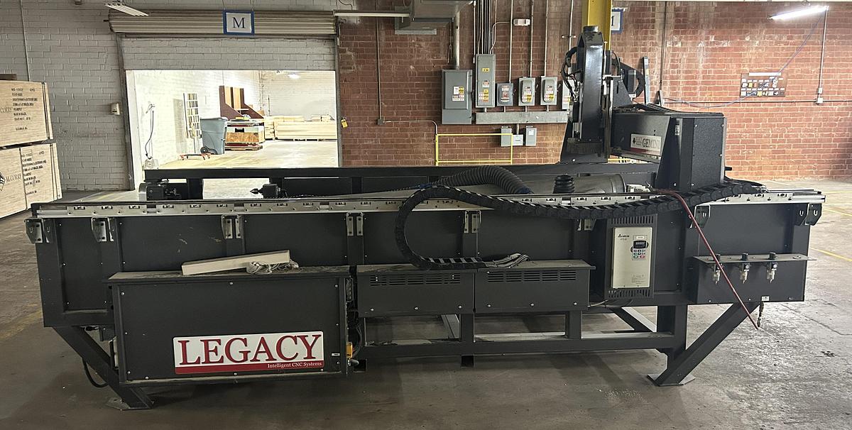 Used LEGACY GEMINI CNC WITH LATHE ATTACHMENT