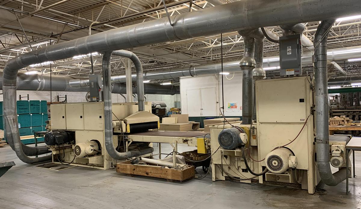 Used CEMCO 6000, 52" TOP AND BOTTOM PLANER-SANDER SYSTEM