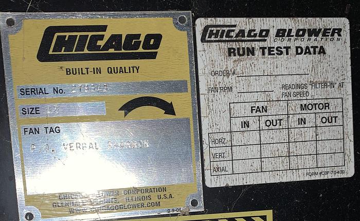 Used COMBINATION 10HP CYCLONE AND 8-BAG DUST-COLLECTOR