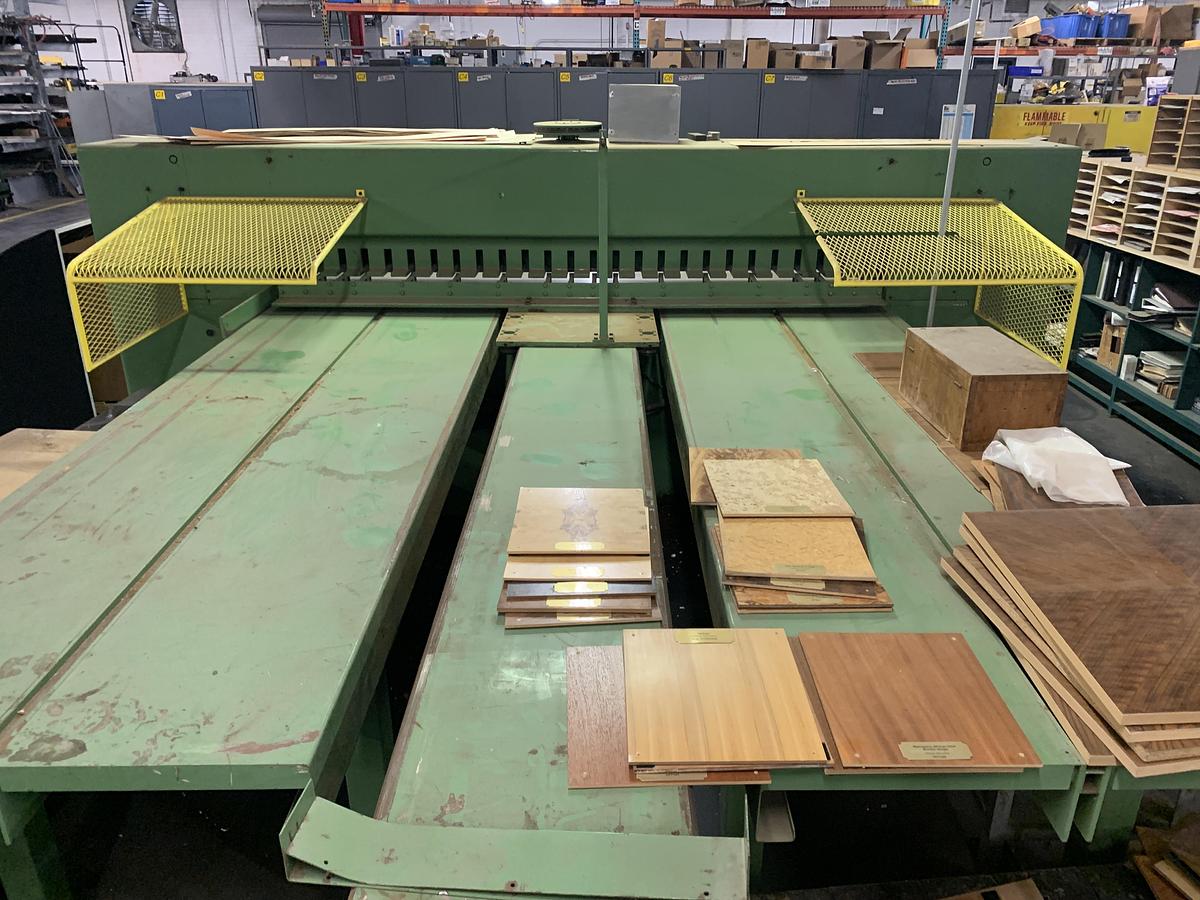 Used TORWEGGE H45 VENEER JOINTER GUILLOTINE MACHINE