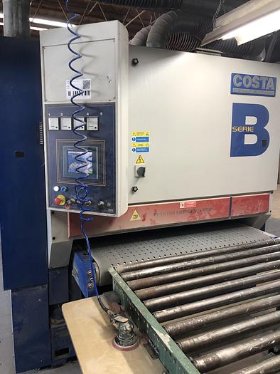 Used COSTA B-SERIES B71-LLFF-1350, 53", 4-HEAD, (2+2) DENIBBING WIDE-BELT SANDER