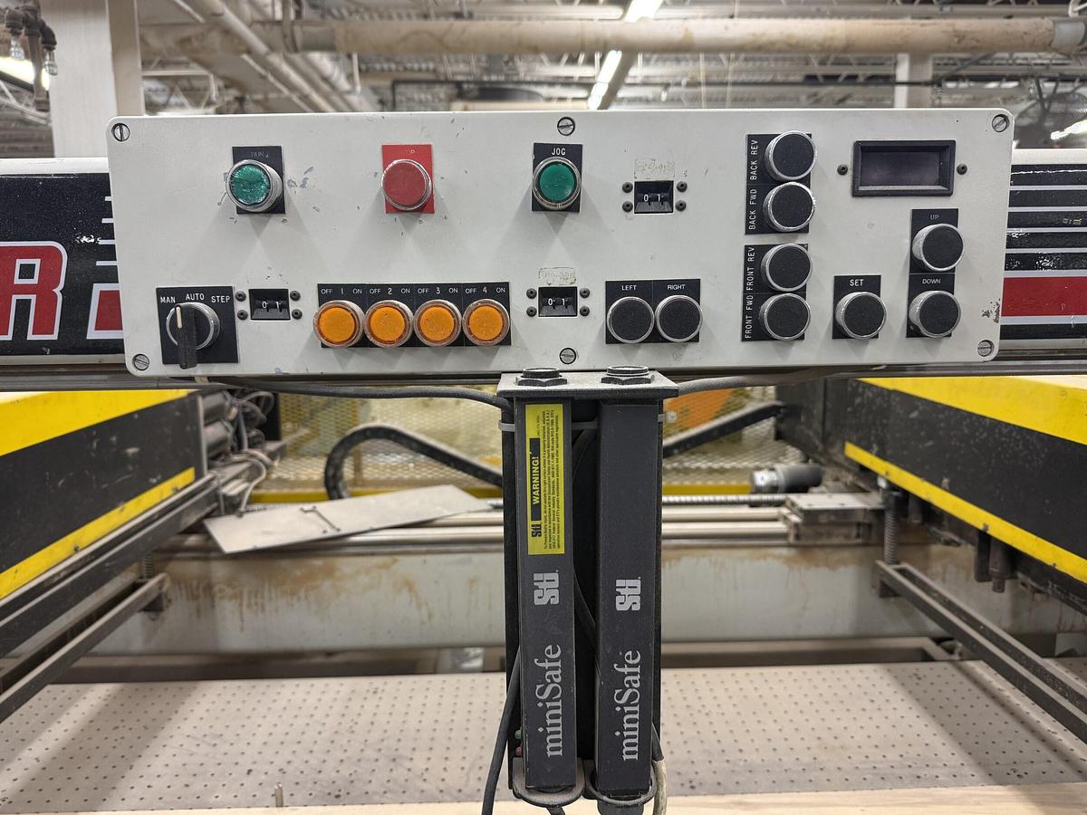 Used MCKNIGHT-MILLER, M-410 CNC MULTI-SPINDLE VERTICAL BORING