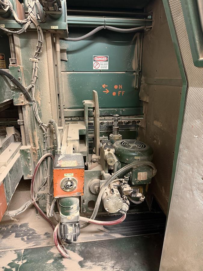 Used FLETCHER, FM-330 DOUBLE-END CNC TENONER