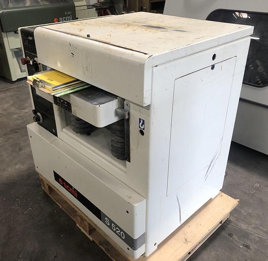 Used SCMI S-520, 20" STRAIGHT-KNIFE PLANER