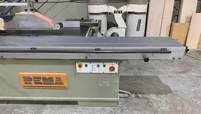 Used REMA DMMC-40/340 SLIDING TABLE SAW