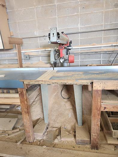 Used OMGA 450N, 18" RADIAL-ARM SAW