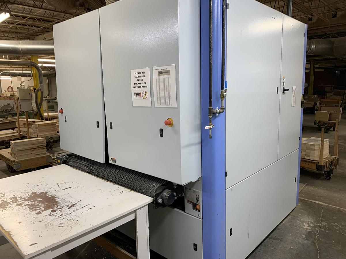 Used BUFTERING  OPTIMAT SWT-335-QCH, 50", 3-HEAD WIDE-BELT SANDER