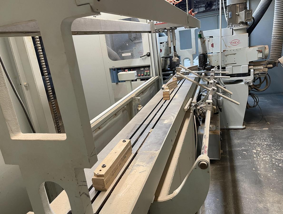 Used PADE UNIZE 6T, LINEAR PROFILE SHAPER
