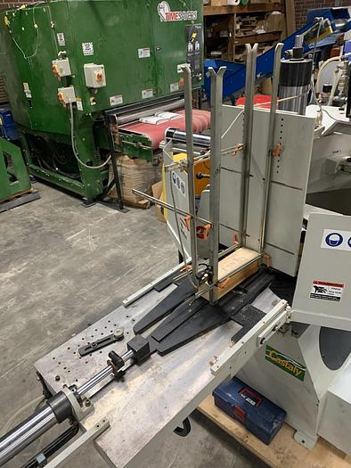 Used CASTALY CS-30DS AUTOMATIC DOUBLE-HEAD ROTARY SHAPER