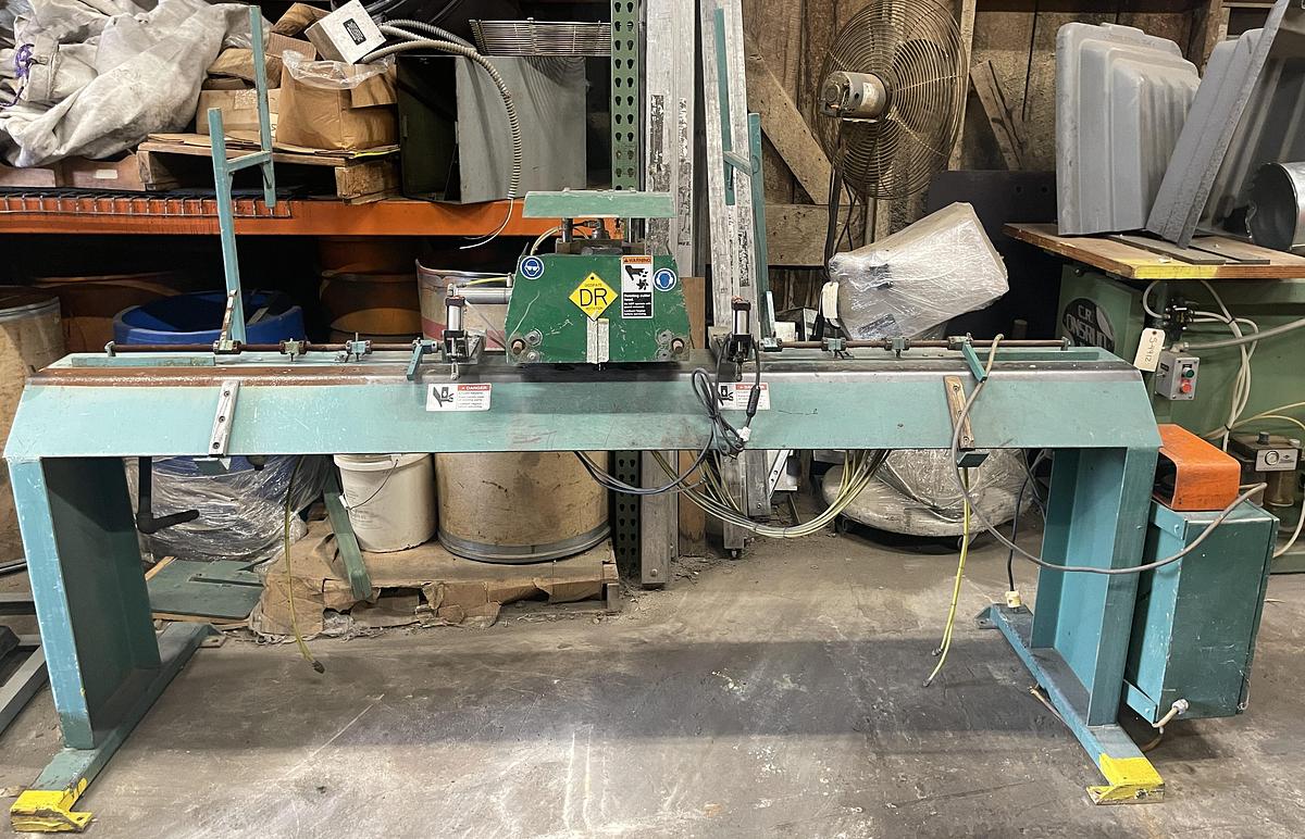 Used KVAL 963-3 DOOR STRIKE PLATE ROUTING MACHINE