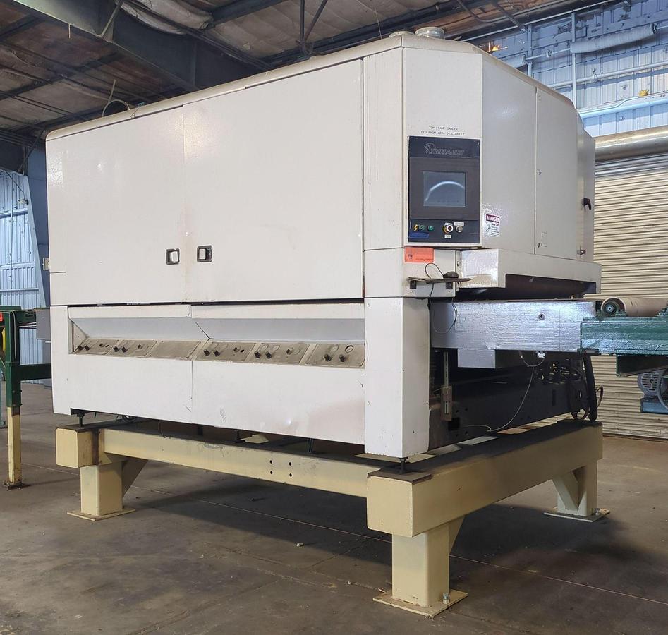 Used TIMESAVERS 7341-45-0001, 52" 4-HEAD TOP-HEAD WIDE-BELT SANDER