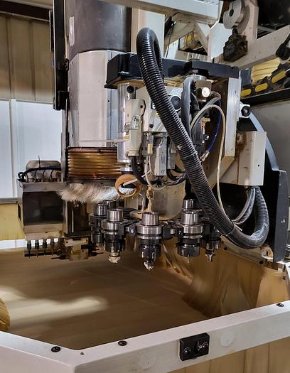 Used MORBIDELLI  AUTHOR 600K2, 4FT X 10FT CNC ROUTER