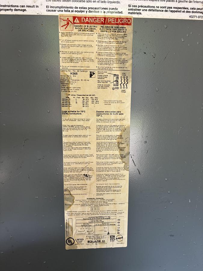 Used LOT OF VARIOUS ELECTRIC DISCONECTS AND PANAL BOXES