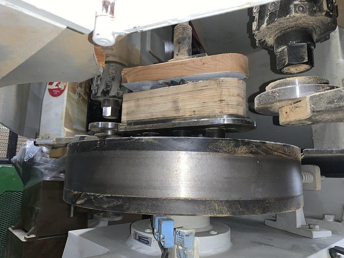 Used CASTALY CS-30DS AUTOMATIC DOUBLE-HEAD ROTARY SHAPER