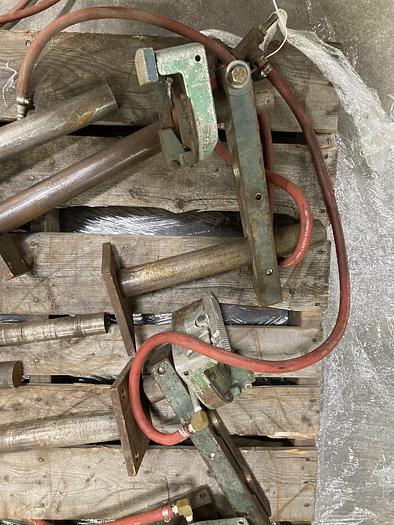 Used C.R. ONSRUD PNEUMATIC CLAMPS