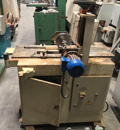 Used PISTORIOUS AM-270 ROTARY COMPOSITION PRESS W/ CONCAVE EMBOSSING WHEELS