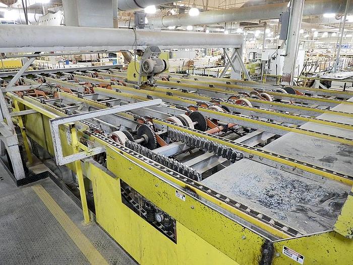Used GRECON-DIMTER LUMBER MATERIAL-HANDLING SYSTEM / LUMBER-LINE SYSTEM FOR PLANER-LINE 