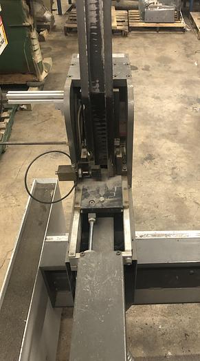 Used GANNOMAT EXPRESS 802 DOUBLE-END HINGE-SEAT BORING MACHINE