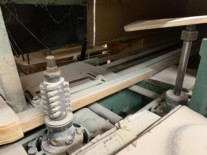 Used Onsrud  DOUBLE-HEAD INLINE PROFILE SHAPER