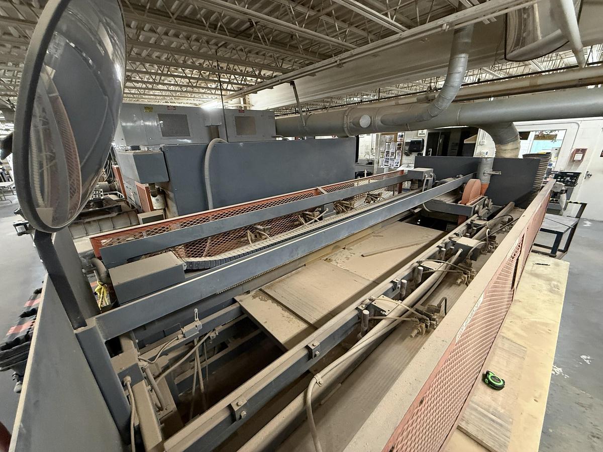 Used ROSENQUIST EF-100 ELECTRO-FLOW FEED-THROUGH RADIO-FREQUENCY GLUER