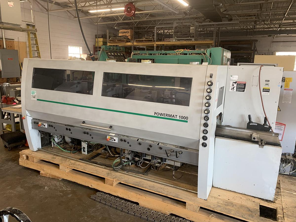 Used WEINIG POWERMAT-1000, 12", 7-HEAD MOULDER