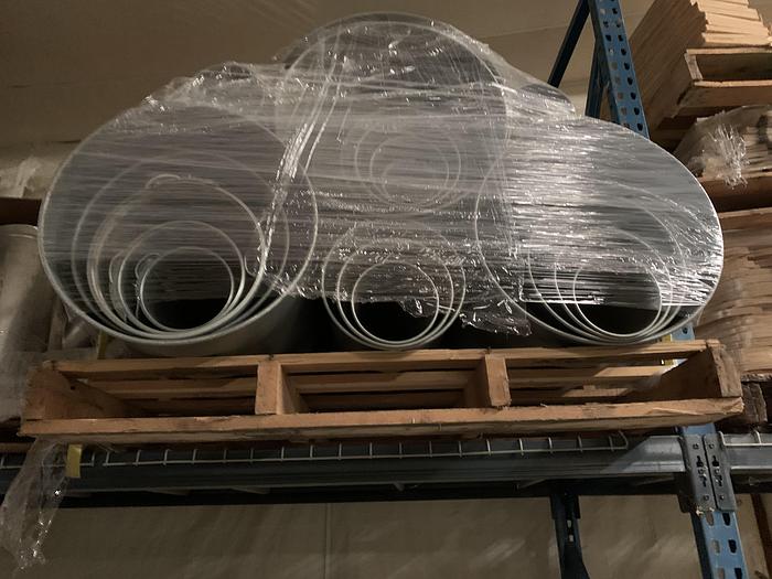 Used LARGE LOT OF MISCELLANEOUS DUST PIPE, FITTINGS, & ACCESSORIES