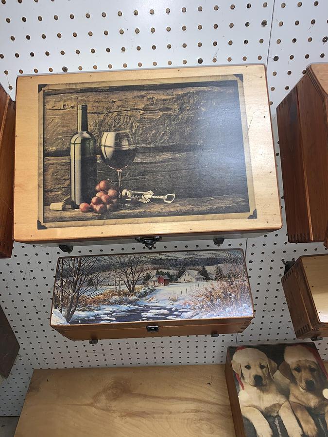 Used Assets of a Decorative Wood Novelty Items Business