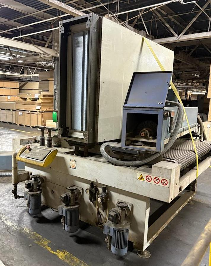Used GIARDINA G95-31S, 52" DOUBLE-HEAD WIDE-BELT DENIBBING SANDER