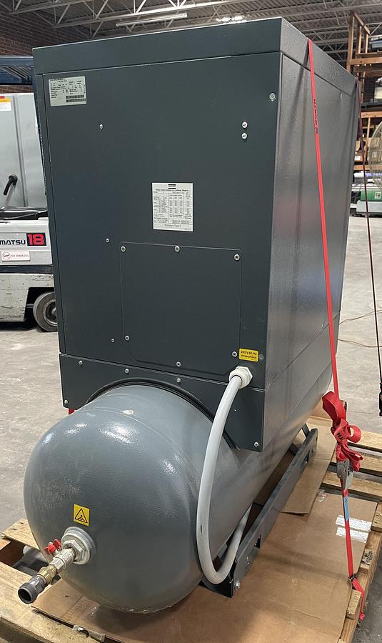 Used ATLAS COPCO, G11P 15 HP, ROTARY SCREW AIR COMPRESSOR