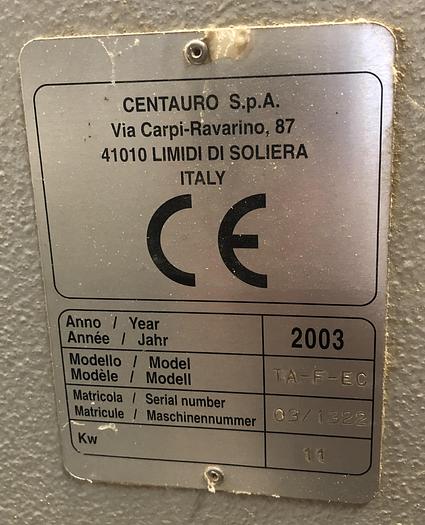 Used CENTAURO TA-F-EC AUTOMATIC HYDRAULIC COPY LATHE