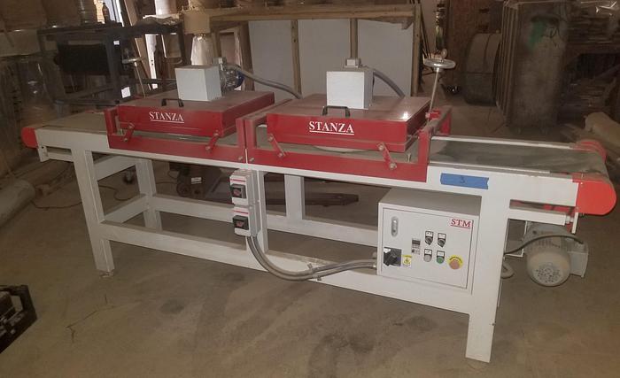 Used STANZA 12" UV STAINING FLOORING LINE