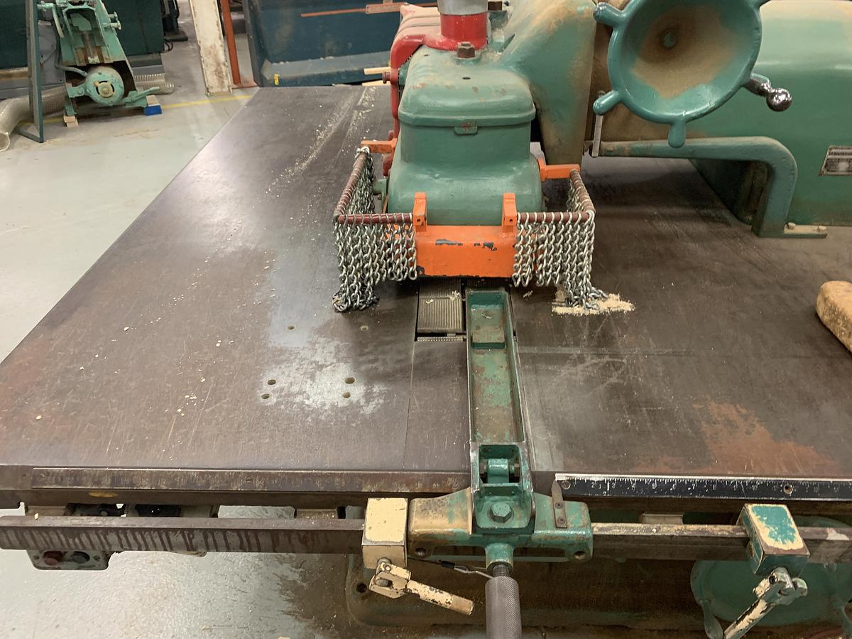 Used MATTISON 202 STRAIGHT LINE RIPSAW 