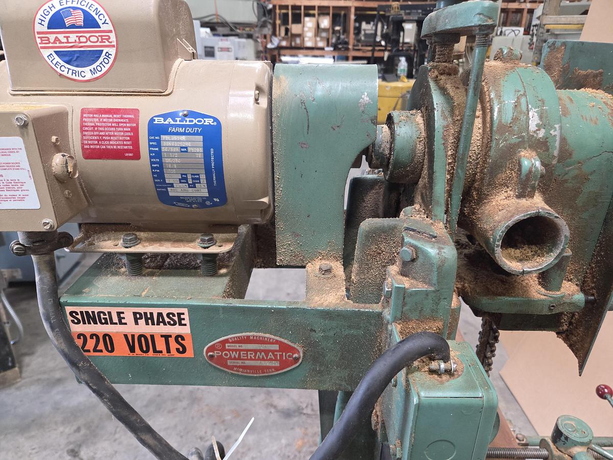 Used POWERMATIC NO. 15 CHAIN SAW MORTISER