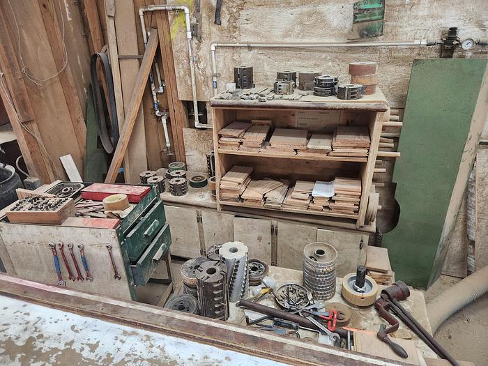 Used WEINIG PROFIMAT P-22N, 5-HEAD MOULDER