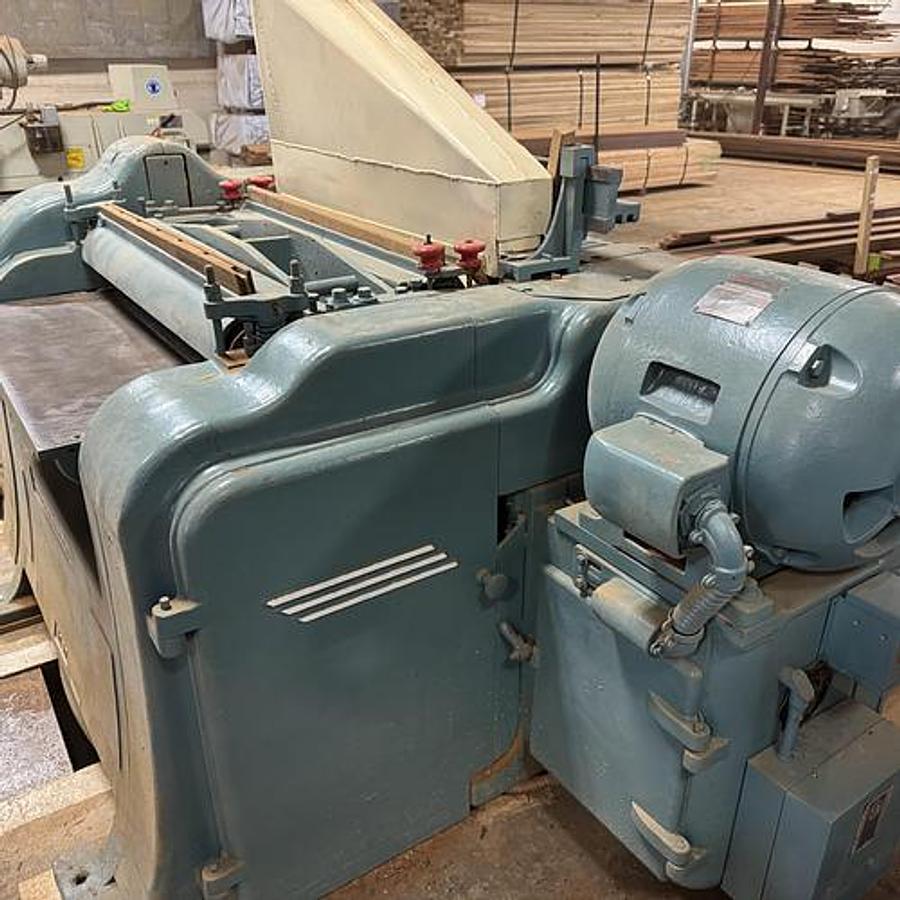 Used NEWMAN-WHITNEY S-970, 40" TOP AND BOTTOM PLANER WITH NEWMAN QUITE-CUT SPIRAL CUTTERHEAD
